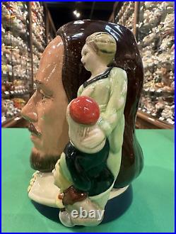 Royal Doulton Ltd Ed Double Handled Character Jug William Shakespeare, D6933