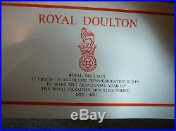 Royal Doulton Ltd. Edition Of 1,500 Mounted Police Toby Jugs 1973