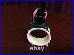 Royal Doulton M62 Sairey Gamp Napkin Ring Dickens Character Jug Derivative
