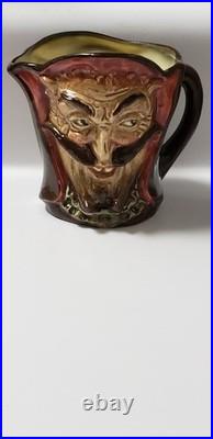 Royal Doulton MEPHISTOPHELES Happy & Sad Devil Character Toby Jug Vintage