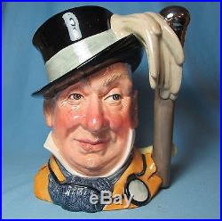 Royal Doulton MR MICAWBER Large Charactor Toby Jug D7040 Limited Edition