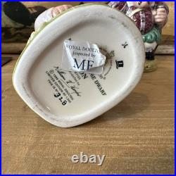 Royal Doulton Mansion House Dwarf Toby Jugs Pair Limited Edi 218 & 328 Of 1500