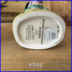 Royal Doulton Mansion House Dwarf Toby Jugs Pair Limited Edi 218 & 328 Of 1500