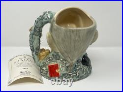 Royal Doulton Marley's Ghost Character Jug D7142 Dickens A Christmas Carol COA