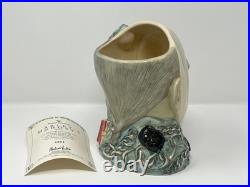 Royal Doulton Marley's Ghost Character Jug D7142 Dickens A Christmas Carol COA
