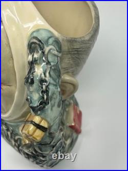 Royal Doulton Marley's Ghost Character Jug D7142 Dickens A Christmas Carol COA