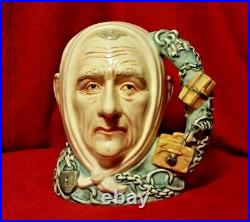 Royal Doulton Marley's Ghost # D7142 Large Character Jug with Certificate