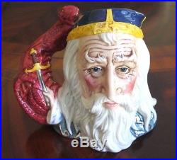Royal Doulton Merlin D7117 Toby Character Jug #403 of 1,500 withCertificate Mint