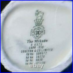 Royal Doulton Mikado Complete Set, Lg (D6501), Sm (D6507), Min (D652)