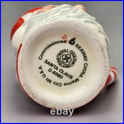 Royal Doulton Mini Santa Claus Character Jugs- LE Set of 3 Seaway Commissioned
