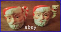 Royal Doulton Miniature Santa Claus Character Jugs-Set of 4 Seaway Commissioned