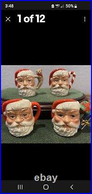 Royal Doulton Miniature Santa Claus Character Jugs-Set of 4 Seaway Commissioned