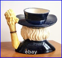 Royal Doulton Mr Quaker Large Character Toby Jug (d6738). Limited Edition