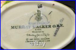 Royal Doulton Murray Walker O. B. E Small Character Jug Very First Issued