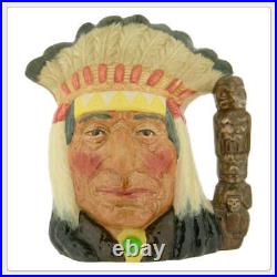 Royal Doulton North American Indian Character Jug D6611