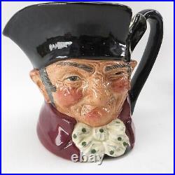 Royal Doulton OLD CHARLEY D6761 Large Character Toby Jug Figurine Ltd Ed 7