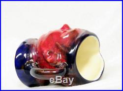 Royal Doulton ONE OF A KIND Color Sample FAT BOY Toby Jug FLAMBE LIKE prototype
