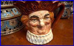 Royal Doulton Ole King Cole Music Box Jug Was a Merry Old Soul RARE