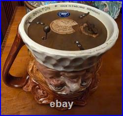 Royal Doulton Ole King Cole Music Box Jug Was a Merry Old Soul RARE
