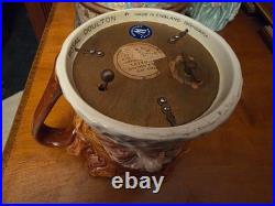 Royal Doulton Ole King Cole Music Box Jug Was a Merry Old Soul RARE