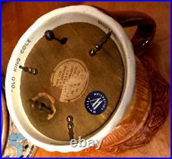 Royal Doulton Ole King Cole Music Box Jug Was a Merry Old Soul RARE