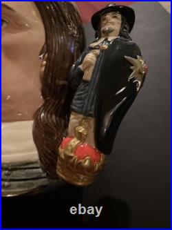 Royal Doulton Oliver Cromwell Toby Jug Limited Edition #162/2500 Dbl Handle