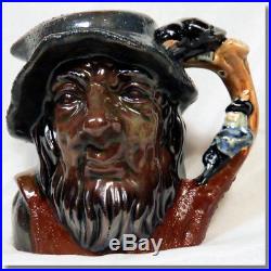 Royal Doulton One of Kind D6463 Color Sample Toby Jug TEXTURED GLAZE prototype