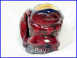 Royal Doulton One of Kind FALCONER Color Sample Toby Jug FLAMBE LIKE prototype