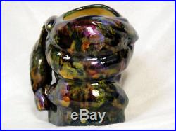 Royal Doulton One of Kind FALCONER Color Sample Toby Jug MULTICOLOR prototype