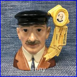 Royal Doulton Orville Wright Toby Jug D7178 Large 7.25 England Excellent