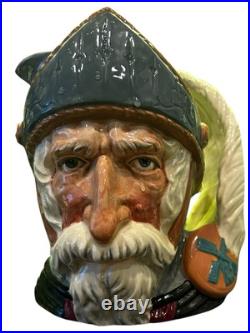 Royal Doulton Pair Don Quixote and Sancho Panca Jugs Pair Vintage Rare