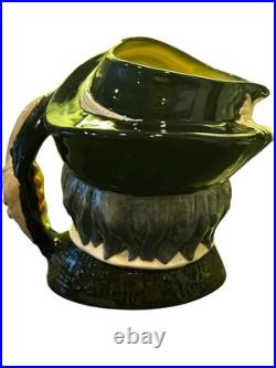 Royal Doulton Pair Don Quixote and Sancho Panca Jugs Pair Vintage Rare