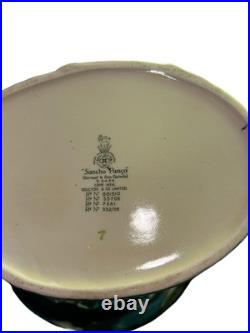 Royal Doulton Pair Don Quixote and Sancho Panca Jugs Pair Vintage Rare