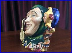 Royal Doulton / Pascoe and Co. Large Double Handle Jester Character Jug