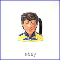 Royal Doulton Paul McCartney Character Jug D6724 The Beatles Sgt Pepper 5.5