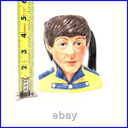 Royal Doulton Paul McCartney Character Jug D6724 The Beatles Sgt Pepper 5.5