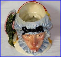 Royal Doulton Punch & Judy Large 2 Sided Jug with COA Special Edition 2500 / #52