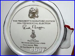 Royal Doulton RONALD REAGAN Character Jug 1984 Limited Edition 1344/5000 mint