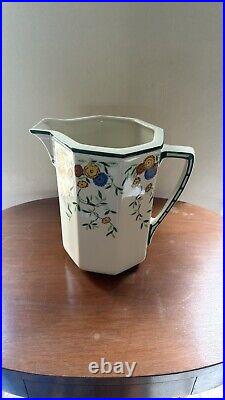 Royal Doulton Rare Royal Doulton Rossetti Wash Basin and Pitcher