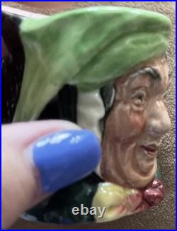 Royal Doulton Rare Sairey Gamp Toothpick Jug Derivative Dated 1940 Mint