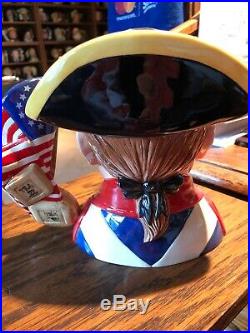 Royal Doulton Revolutionary War Character Jug D 7265 With Booklet