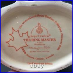 Royal Doulton Ringmaster Character Jug Maple Leaf Edition D6863 R2631