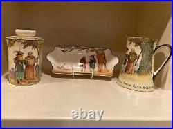 Royal Doulton Robin Hood 7 Pieces (no mugs, no jugs)