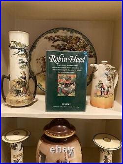 Royal Doulton Robin Hood 7 Pieces (no mugs, no jugs)