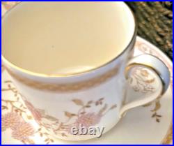 Royal Doulton Romance Lisette Coffee Set 6 Cups Saucers, Pot & Jug VGC