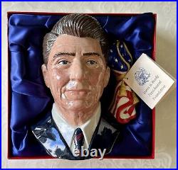 Royal Doulton Ronald Regan Character Jug #303/5000 Series See Pic for Details