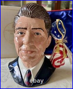 Royal Doulton Ronald Regan Character Jug #303/5000 Series See Pic for Details