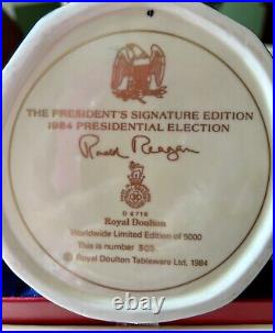 Royal Doulton Ronald Regan Character Jug #303/5000 Series See Pic for Details