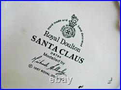 Royal Doulton SANTA CLAUS D6794 Large 7 Character Toby Jug 1987