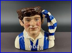 Royal Doulton SHEFFIELD WEDNESDAY Football Supporters 4.875 Character Jug D6958